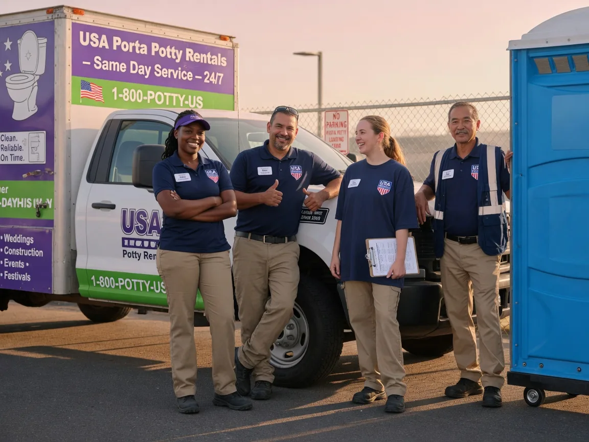 Porta Potty Rental company in Mesopotamia, OH
